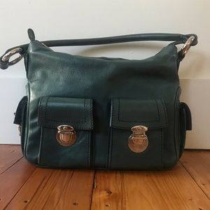 Marc Jacobs Blake Leather Hobo Teal